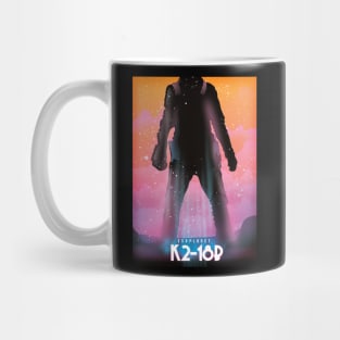 K2-18b Exoplanet Space art Mug